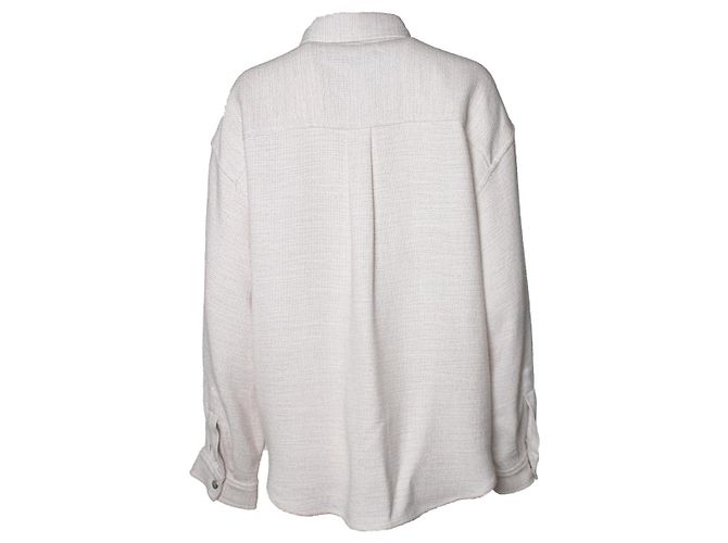 Camicia IRO Nesta con bottoni a pressione in beige Marrone - vista 4