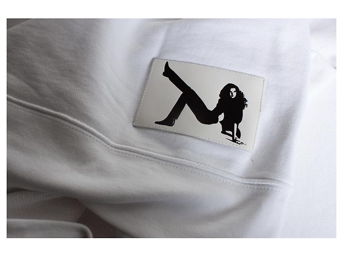 Weißer Rundhals-Pullover von Calvin Klein - Ansicht 6