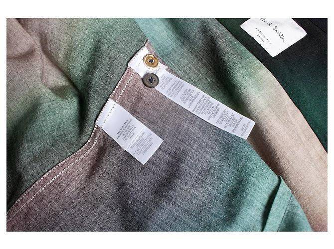 Camicia stampata multicolore sfumata Paul Smith - vista 6