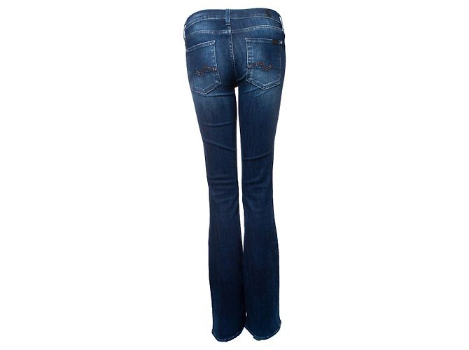 Pantalones acampanados 7 for all mankind Azul - vista 2