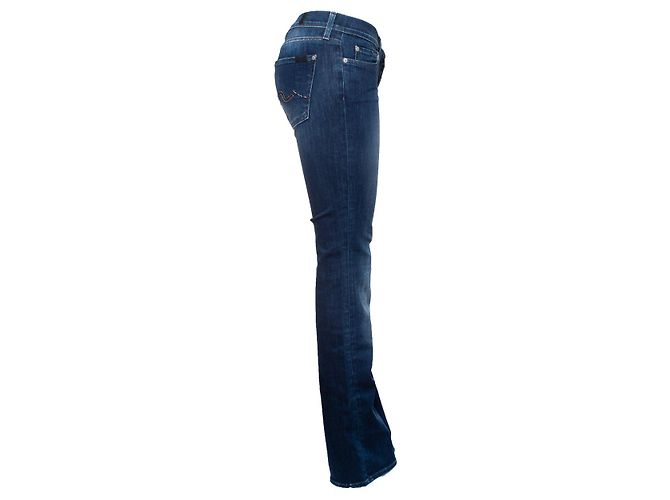 Pantalones acampanados 7 for all mankind Azul - vista 3