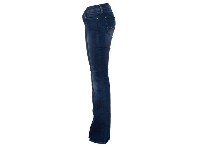 Pantalones acampanados 7 for all mankind Azul - vista 4