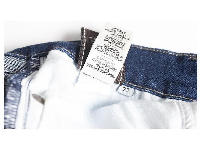 Pantalones acampanados 7 for all mankind Azul - vista 6