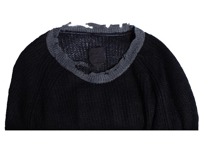 RTA Strickpullover Schwarz - Ansicht 6