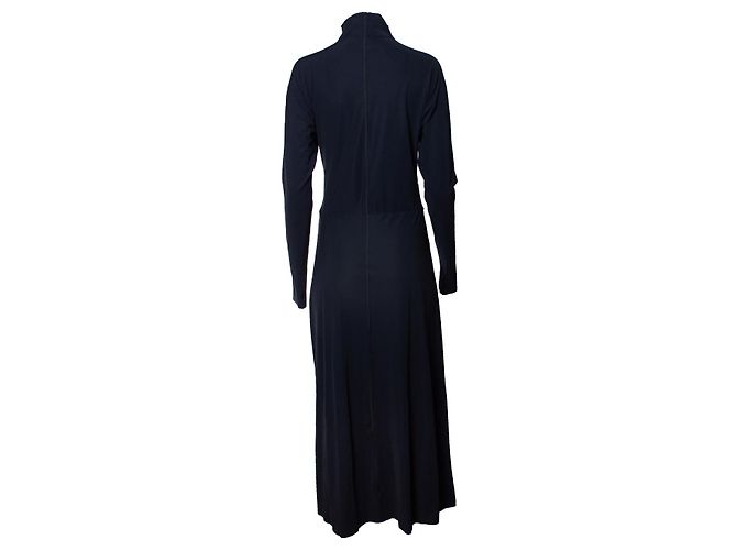 Abito maxi stretch blu navy Filippa K Sport - vista 2