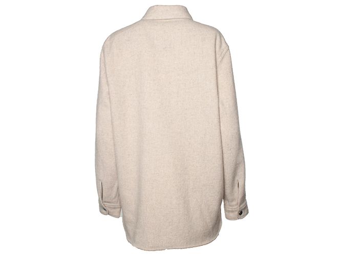 Isabel Marant Etoile Faxon Jacke Braun Beige - Ansicht 3