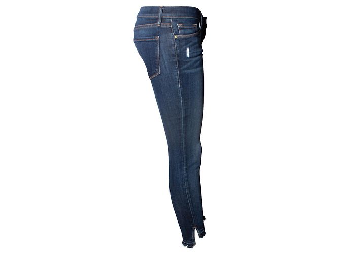 FRAME denim los jeans skinny de Jeanne Azul - vista 2
