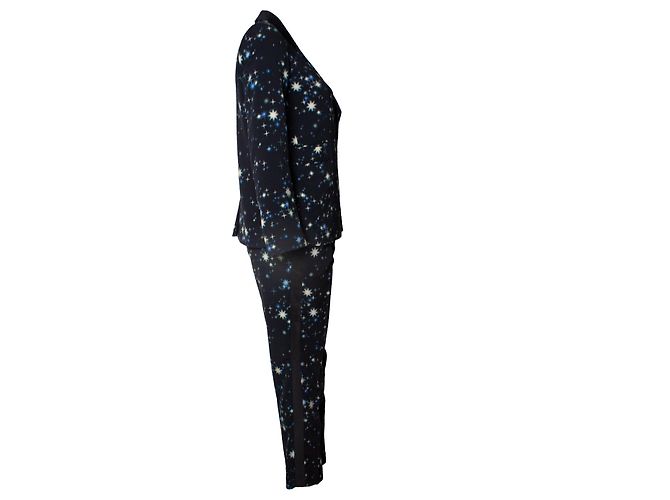 Completo due pezzi in seta Claudie Pierlot Blu - vista 2