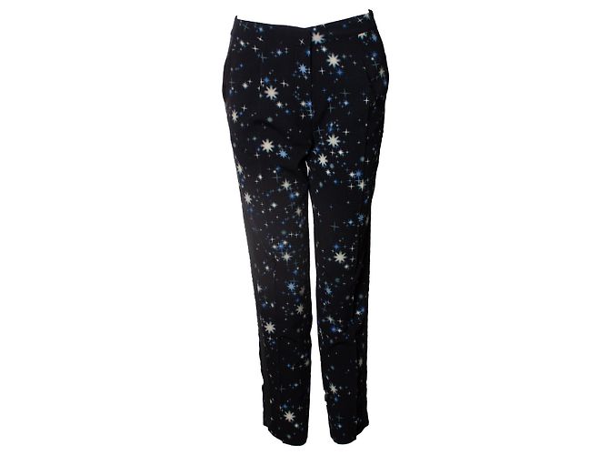 Completo due pezzi in seta Claudie Pierlot Blu - vista 5