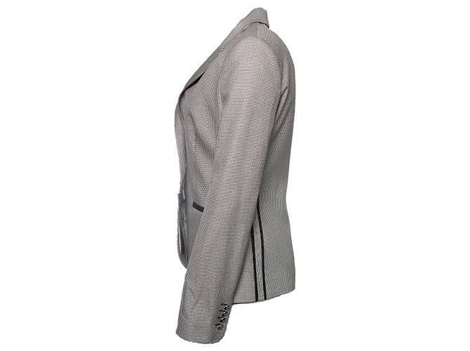Blazer a scacchi Dolce & Gabbana Nero - vista 2
