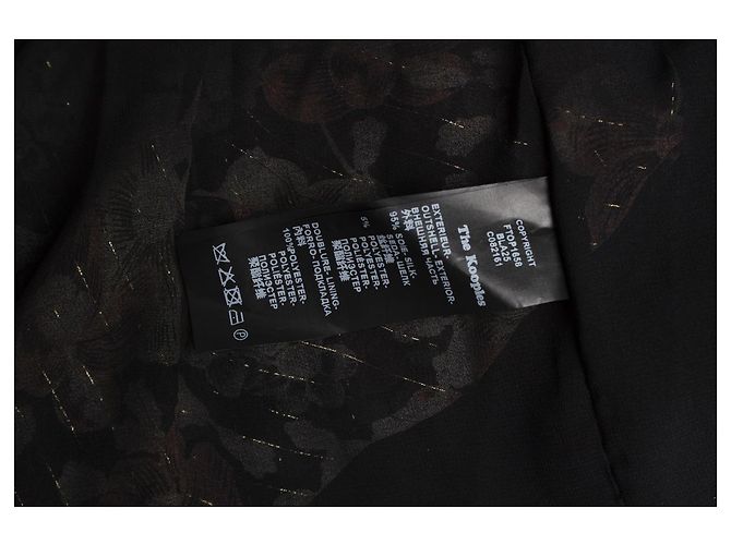 Top de lurex plateado elástico Sandro Plata Metálico - vista 5