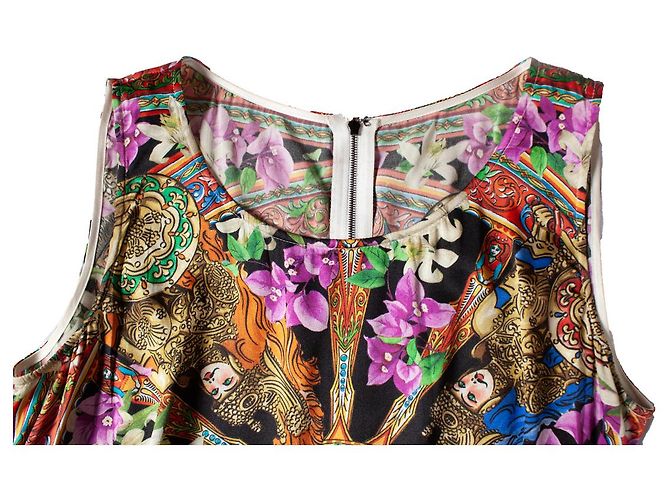 Top senza maniche multicolore Dolce & Gabbana - vista 6