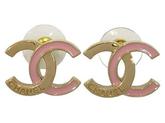 Timeless Chanel Coco Mark Ohrringe Golden Metallisch - Ansicht 4