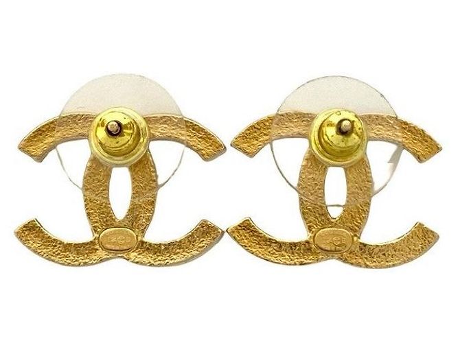 Timeless Chanel Coco Mark Ohrringe Golden Metallisch - Ansicht 5