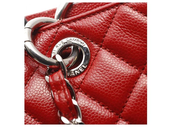 Borsa Tote in Pelle Matelassé GST Rossa Chanel Rosso - vista 4