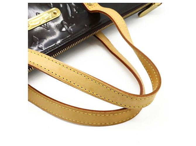 Borsa Bellevue PM in Monogram Vernis Louis Vuitton Porpora - vista 4