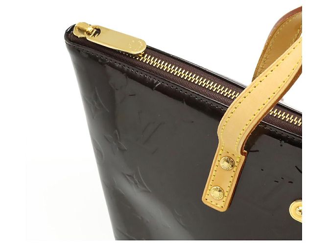Borsa Bellevue PM in Monogram Vernis Louis Vuitton Porpora - vista 5
