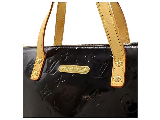 Borsa Bellevue PM in Monogram Vernis Louis Vuitton Porpora - vista 8