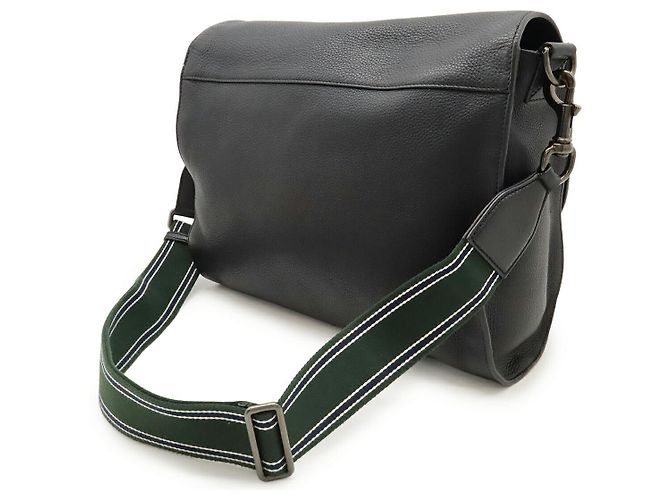 Borsa a tracolla in pelle Gucci nera Nero - vista 2