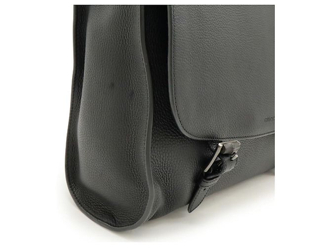 Borsa a tracolla in pelle Gucci nera Nero - vista 6