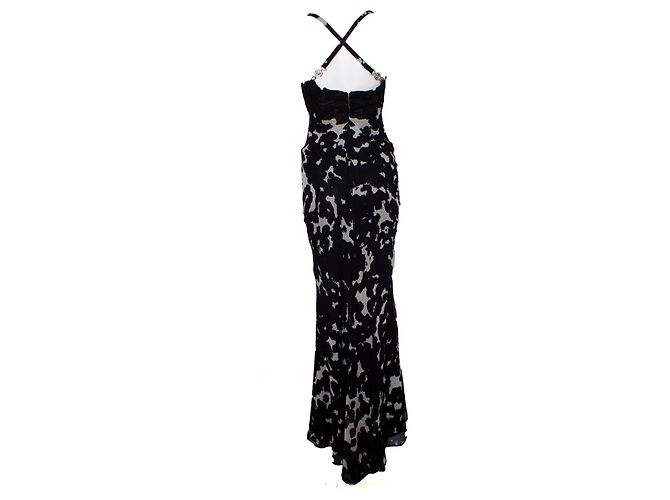 Gianni Versace Couture Maxikleid Schwarz - Ansicht 2