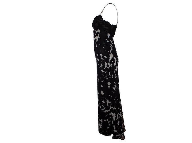 Gianni Versace Couture Maxikleid Schwarz - Ansicht 3