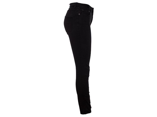 Jeans neri Acne Studios Nero - vista 3