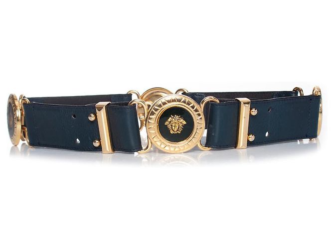 Blaue Taillengürtel Gianni Versace Couture - Ansicht 6