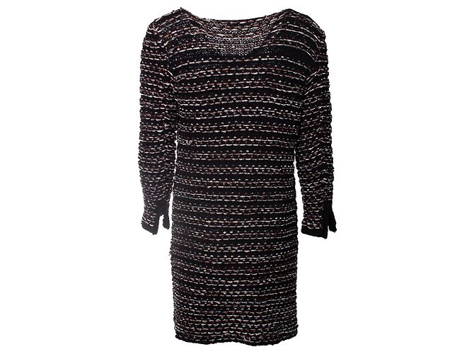 Maje Strick-Cardigan aus Lurex Schwarz - Ansicht 3