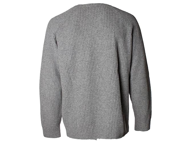 Closed Geschlossener grauer Strickpullover aus Wolle - Ansicht 3