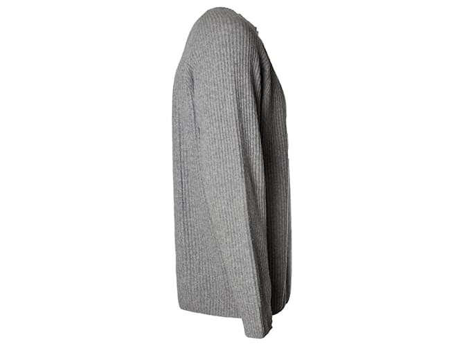 Closed Geschlossener grauer Strickpullover aus Wolle - Ansicht 4