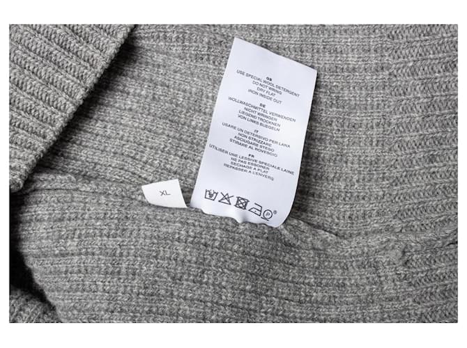 Closed Geschlossener grauer Strickpullover aus Wolle - Ansicht 5