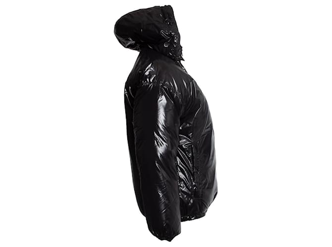 Chaqueta puffer de vinilo Givenchy Negro - vista 3