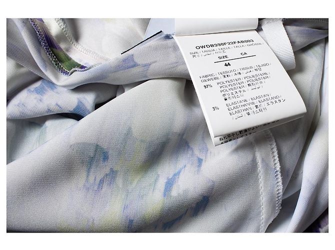Abito maxi floreale OFF white Multicolore - vista 5