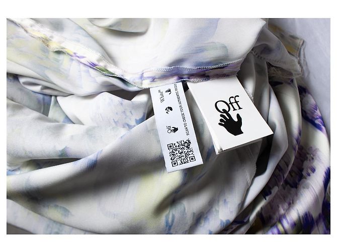 Abito maxi floreale OFF white Multicolore - vista 6