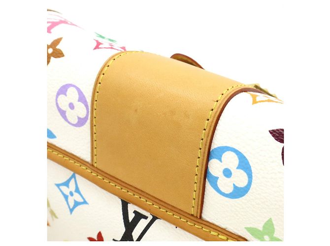 Borsa a Spalla Patty in Tela Monogramma Louis Vuitton Bianco - vista 8