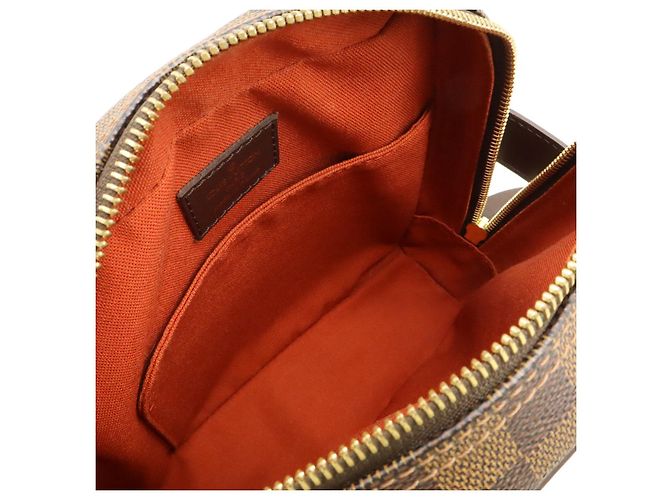 Borsa a Spalla Louis Vuitton Damier Olaf PM Marrone - vista 5
