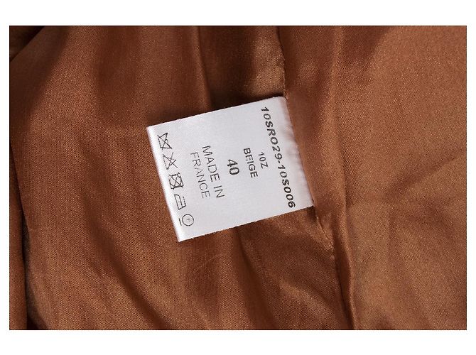 Chloé Braunes Chloe-Kleid mit Taillengürtel - Ansicht 5