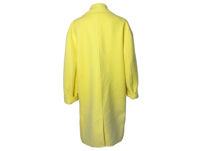 Abrigo de cachemira amarillo Bottega Veneta - vista 3
