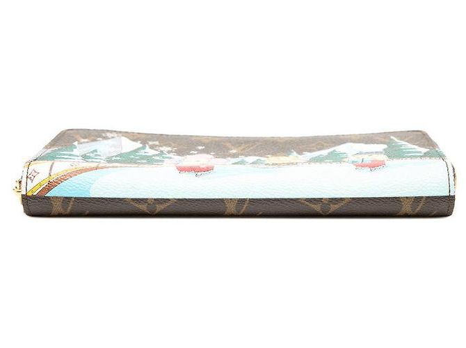 Cartera Zippy Monogram Largo de Louis Vuitton Castaño - vista 3