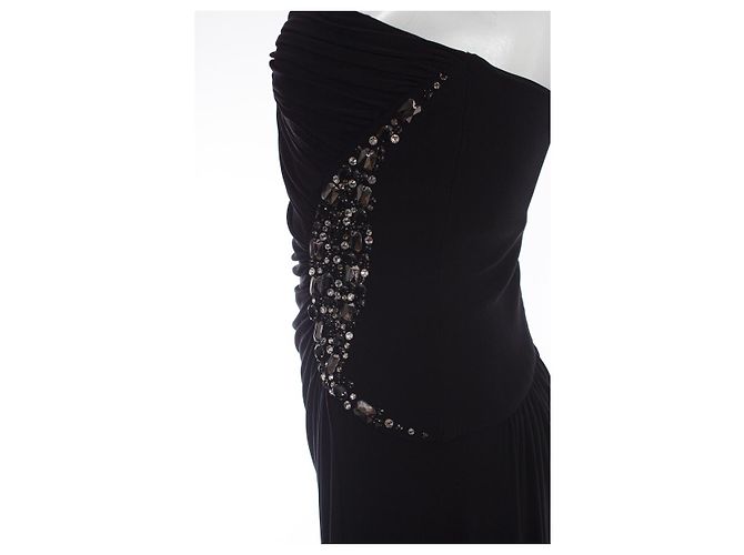 Schwarzes Abendkleid Blumarine Blugirl - Ansicht 6