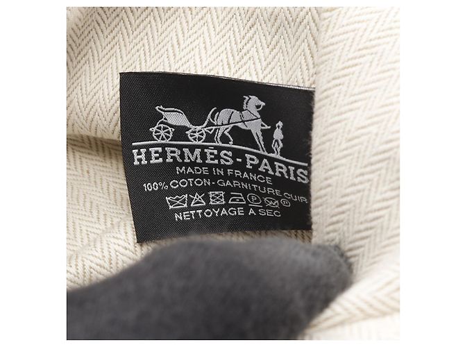 Pochette Bolide in Tela e Pelle Hermès Multicolore - vista 4