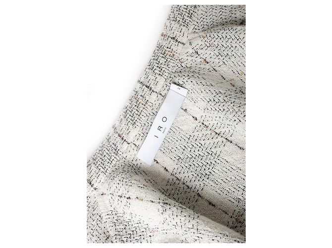Camisa de tweed IRO Vicenta Blanco - vista 5