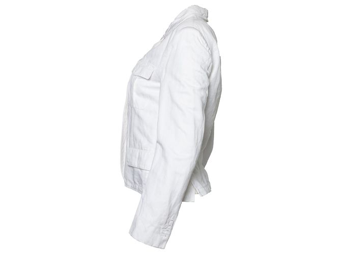 Giacca bianca Dries van Noten Bianco - vista 2