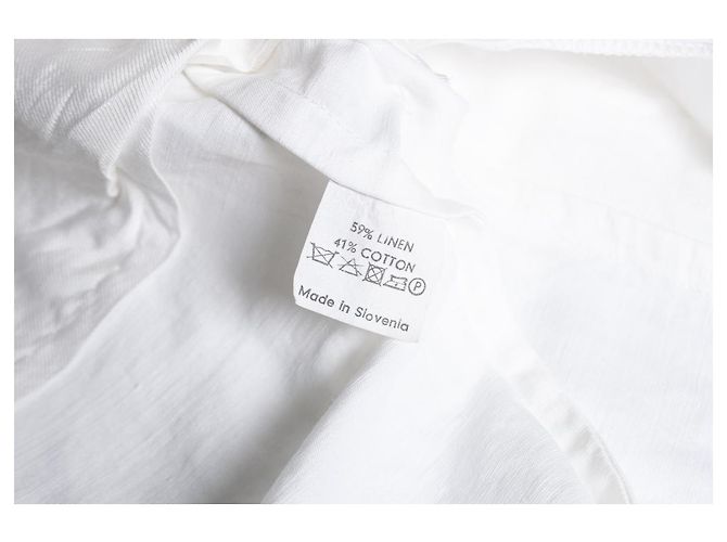 Giacca bianca Dries van Noten Bianco - vista 5