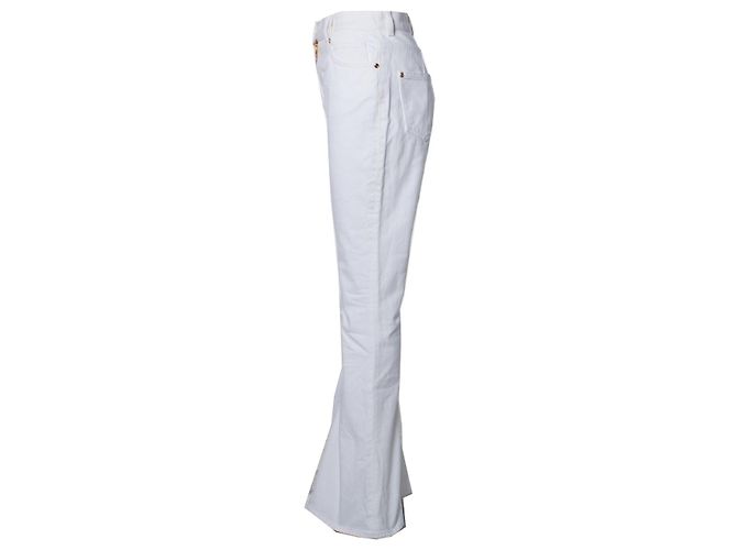 Jeans acampanados Balmain en blanco - vista 4