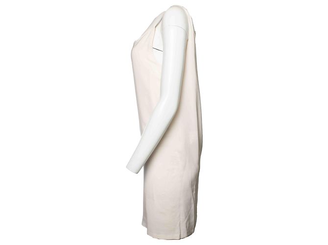 Off-White Kleid von Paul & Joe mit Strass Weiß Roh - Ansicht 4