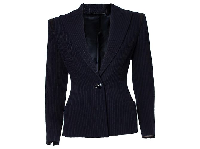 Completo a righe Gianni Versace Couture Nero - vista 5