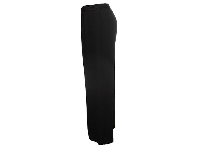 Pantaloni neri a gamba larga Filippa K Nero - vista 2