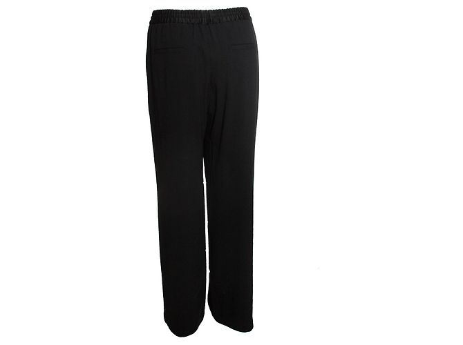 Pantaloni neri a gamba larga Filippa K Nero - vista 3